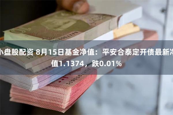 小盘股配资 8月15日基金净值：平安合泰定开债最新净值1.1374，跌0.01%