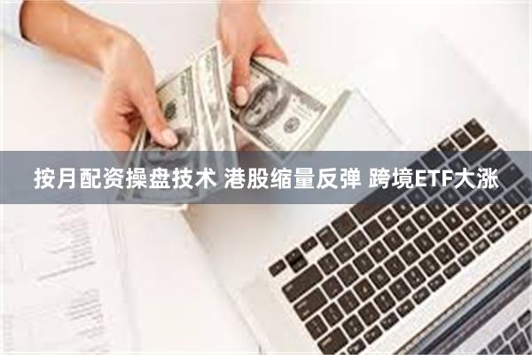 按月配资操盘技术 港股缩量反弹 跨境ETF大涨