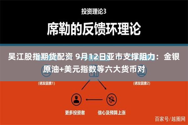 吴江股指期货配资 9月12日亚市支撑阻力：金银原油+美元指数等六大货币对