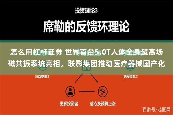 怎么用杠杆证券 世界首台5.0T人体全身超高场磁共振系统亮相，联影集团推动医疗器械国产化